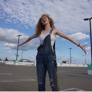 Soft Abercrombie Jean Overalls/ Coveralls!